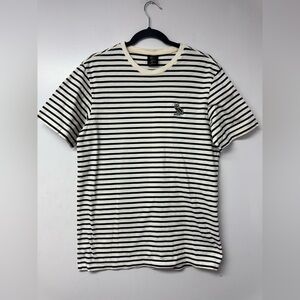 OVO October’s Very Own Striped nautical Owl T-Shirt Small Made Canada Drake P